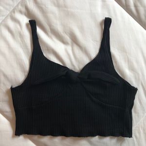 Black Crop Top